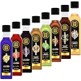 By T&uuml;fek&ccedil;i 8'Li Avantajlı &Ouml;zel Deneme Şurup Seti Ger&ccedil;ek Şeker Kahve Ve Kokteyl Şurubu 8X60ML