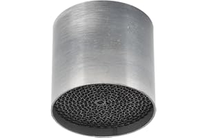 QIILU Catalizador de Tubo de Escape para Motocicleta, Silenciador de Escape Medio Delantero de Acero Inoxidable, Catalizador Universal para Motocicleta (53 * 50mm)