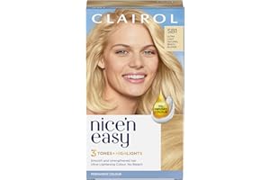 CLAIROL NICE'N EASY CRÈME PERMANENT HAIR DYE - SB1 ULTRA LIGHT NATURAL BEACH BLONDE