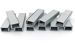 Alevar 10.000 Punti Metallici per Cucitrice N. 6/4, Confezione da 10 Scatoline da 1000 Punti