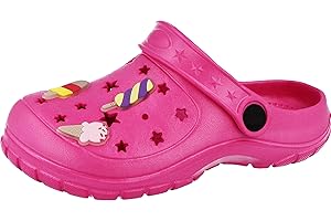 YINKA SHOES Kids Girls Boys Summer Beach Clogs Garden Mules Pool Shoes Sandals