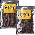 Smally's Biltong - Original Biltong 250g and Beef Snack Sticks 250g, Combo Pack, Droewors, High Protein Beef Snack, Traditional South African Flavour - 2 x 250g Pack