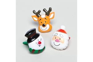 Baker Ross Lot de 6 Sifflets de Noël