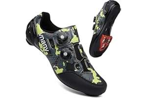 VNANV Fahrradschuhe für Herren Damen Rennrad MTB Schuhe Kompatibel mit Look SPD SPD-SL Delta Cleats, Kompatibel mit Peloton Fahrradschuhe Unisex Fahrradschuhe drinnen/draussen