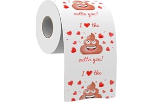 OGEEON Valentines Gifts for Him Her Boyfriend Girlfriend Novelty Toilet Paper Rude Funny Gifts for Men Women Husband Wife Birthday Gifts for Him Her on Valentines Day Anniversary Christmas