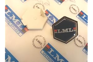 MSR 1 TARGHETTA stemma esagonale calandrina anteriore LML star 2/4T 125/150/151/200