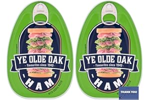 CC1ST CUSTOMERS COME 1ST Ye Olde Oak Gammon Ham 325g (2 Pack) - Premium Quality Canned Ham for Versatile Meals