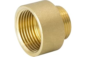 VARIOSAN Złączka redukcyjna do złączek mufowych 15099, 1" x 3/4" IG/AG, mosiądz, nadaje się do wody pitnej