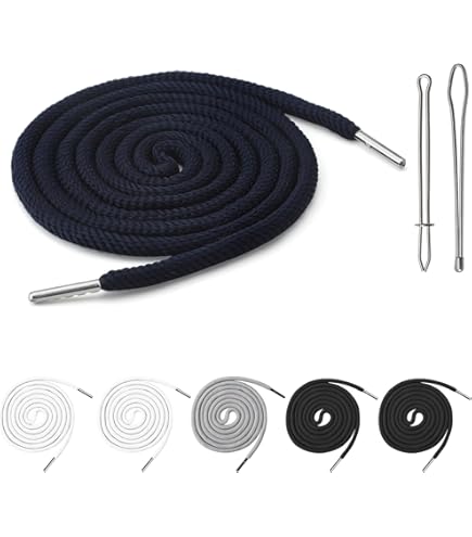 Set 4 Cordini Elastici Per Felpe - Coulisse Universali Per Pantaloni E Cappucci | Colorati E Pratici - Foto 5