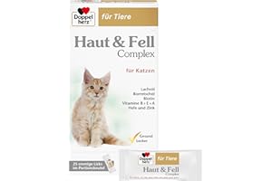DOPPELHERZ für Tiere Haut&Fell Compl.Port.B.f.Kat. 25 St
