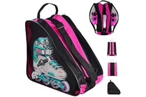 ADERTOS Roller Skate Bag, Unisex Ice Skate Bag