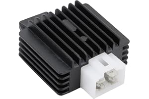 GOOFIT Voltaje del rectificador del regulador Filtro de Combustible reemplazo para Aluminio GY6 50cc 60cc 80cc 125cc 150cc Scooters Chinos Motors