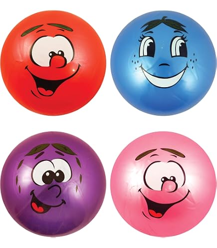 confezione da 6) Pallone da calcio in PVC per bambini (sgonfio) Pacchetto da festa leggero
