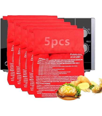 Sac Pomme De Terre Piu00e8ces Micro Onde Sacs De Cuisson Micro