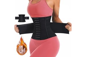 JXCTNNU Ceinture de Sudation Serre-Taille Gainant d’Entraînement Ceinture d’Entraînement Raffermissante Femme et Homme Ceinture Abdominale Amincissante Néoprène Waist Trainer