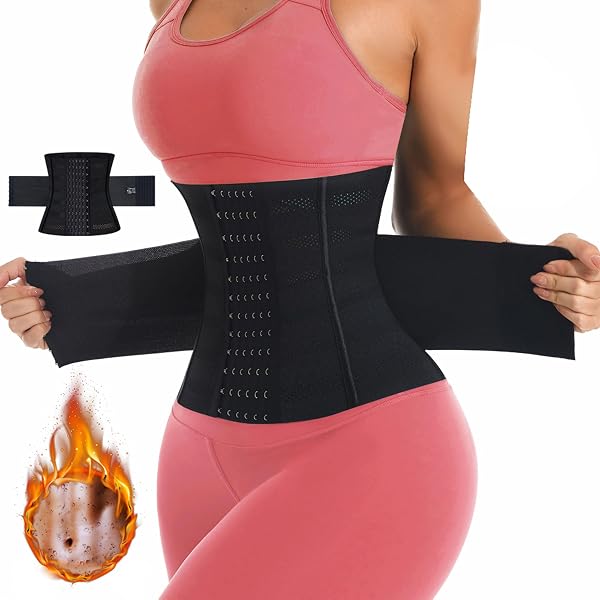 FENOMO Vita Trainer per le donne sotto i vestiti Corsetto Vita Trainer Wrap Involucro Per St