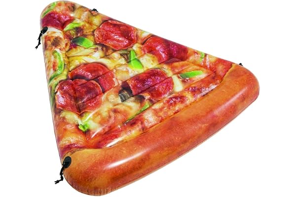 Intex 58752EU Matelas Part de Pizza, 175cm x 145cm