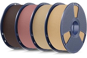 SUNLU PLA-filament i trä, 1,75 mm, 4 kg trä + lönn + valnöt + körsbär