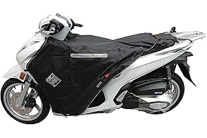 Tucano Urbano coprigambe per scooter Termoscud® R222 per Honda SH 350. L'originale termoscudo scooter, brevetto anti sventolio S.G.A.S. Triplo strato HYDROSCUD a tenuta stagna. Termico. Certificato CE