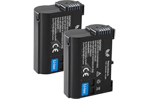 SK GAMES 2X SK akumulator Nikon EN-EL15 | 2040 mAh | EN-EL15a EN-EL15b EN-EL15c do Nikon // Z6 II Z7 II // Z5 Z6 Z7 D500 D600 D750 D800 D810 D7100 D7100 D7100 D7200 D7500