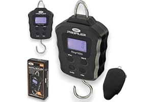 LIDSTERS FISHING SUPPLIES New NGT Fishing Scales Profiler Digital 165lb/75kg with Free Neoprene Case