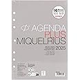 Miquelrius Agenda journalier 2026 format A5 (155 x 213 mm), couverture souple en polypropylène