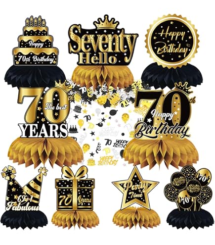Santex Decorative 80th Birthday Non-Woven Table Runner