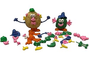READY 2 LEARN Craftplay Plastic dough/potato people shapes | Pack of 52 face/body features | Make your own potato/dough person | Mr. potato head shapes, Multicolor