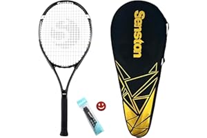 Senston Raquette de Tennis pour Adulte, Unisexe, 27 Pouces - 68,6 cm pour Joueurs Débutants à Intermédiaires