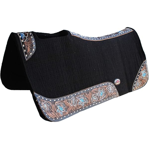 Western Sattelunterlage Für Pferde - Bequem Und Konturiert