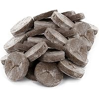 GREEN24 40 St. Jiffy® 44mm für Hydroponik 40 Zimmergewächshaus Original Quell-Tabletten Torf-Quelltöpfe Aussaaterde…