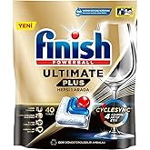 Finish Ultimate Plus 40 Capsule Dishwasher Detergent Tablet (1 x 40 Capsules)