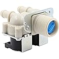 Spareplanet Washing Machine Water DC Intake Inlet Valve 2 Way Compatible with LG Fully Automatic Washing Machine 1 Way 2 Way Out 12 Volts Please Match Images with Old Inlet Valve(Match and Buy)