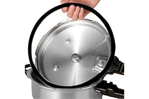 SUPRANO 5L to 7L Gasket Black Rubber Ring Kitchen King Pressure Cooker Seal (5L to 7L)