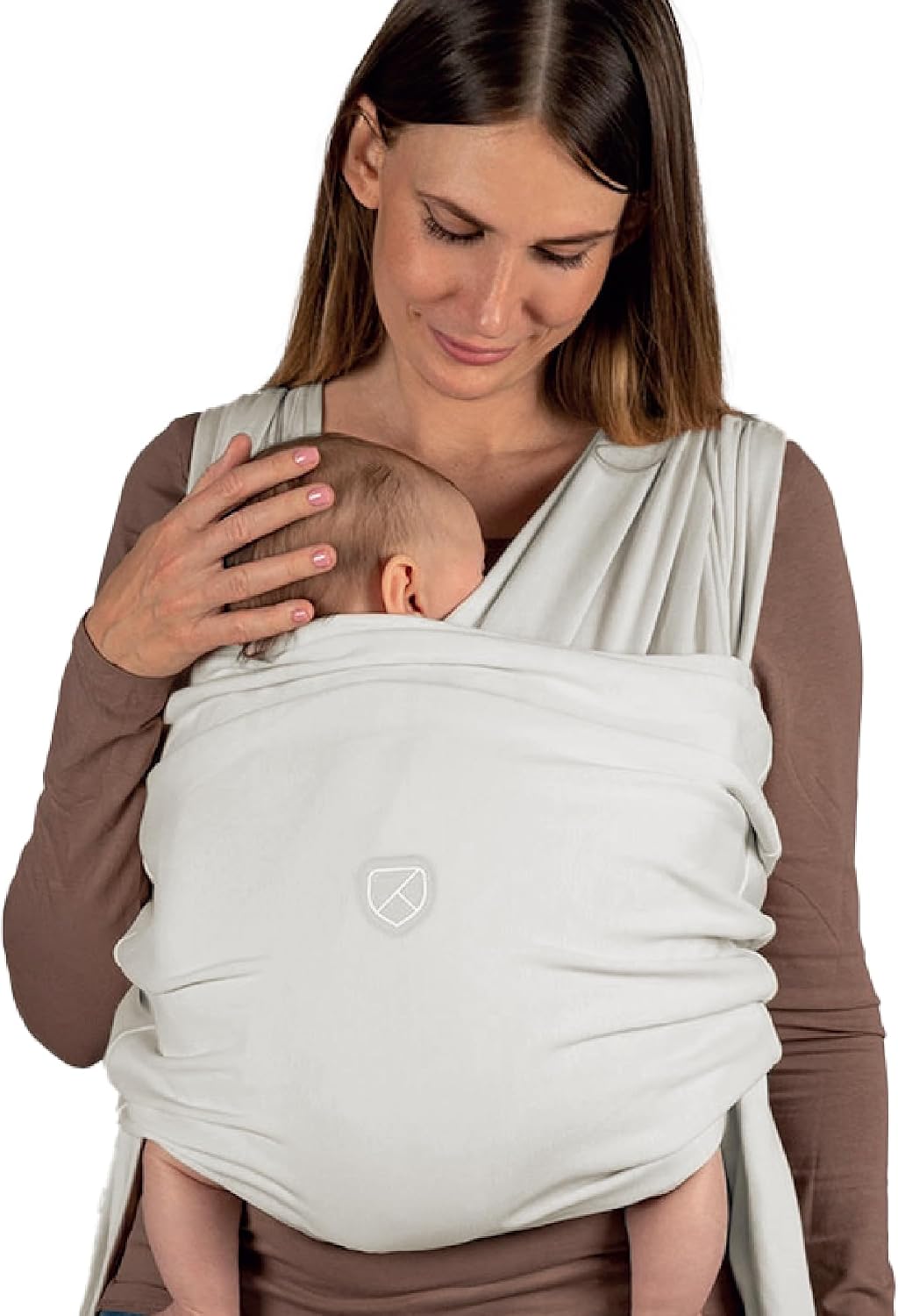 Koala Babycare Fular portabebes- Cuddle Band 2.0 – Portabebes recien nacido homologado hasta 15 kg 100% algodón - Ajustable y unisex