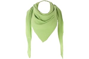 stylx XXL Tuch 23 Farben Farbwahl Halstuch Musselintuch Musselin Damen Damenhalstuch Dreieckstuch Schal Herren Männer Frauen Herrenhalstuch Dreieckig leicht (einlagig)