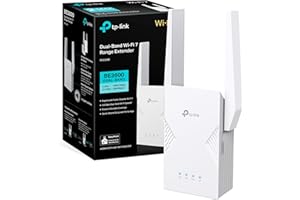 TP-Link RE225BE Repetidor de Doble Banda Wi-Fi 7 Amplificador, WiFi de hasta 3,6 Gbps, Puerto Gigabit LAN, MLO, EasyMesh, WPA3, botón WPS, Compatible con Fritzbox