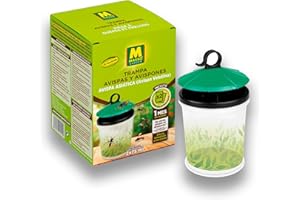 Trampa Avispas, Avispones y Avispa Asiática (Avispa Velutina) con Atrayente Muy Efectivo – Pack con 2 Sobres (Todo Incluido) | No Atrae Abejas | Uso Exterior | 1 Mes sin Avispas | Nexum Market