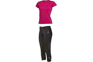 ASIOKA 114/15-56/13 Pack Malla Pirata + Camiseta Técnica M/Corta Mujer