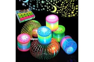 SHENGOU Rainbow Spiral Bobine,20pcs Printemps Arc-en-Ciel Bobine, Jouet Mini Ressorts,Arc-en-Ciel Arc en Ciel Magique,Ressorts en Spirale Arc-en-Ciel,Ressort Hélicoïdal Arc-en-Ciel,Rainbow Spring (B)