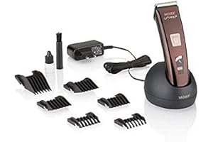 Moser 4015110013488 Maszynka do Strzyżenia Włosów, Czarny/Brązowy