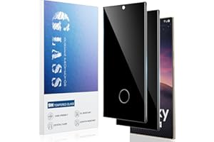 PEHAEL Sichtschutz für Samsung Galaxy S23 Ultra Schutzfolie, Privacy 9H Härte Panzerglasfolie, Anti-Spy Glas folie, Anti-Spähen Displayschutz, HD Vollständige Abdeckung Blickschutzfolie.