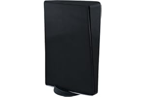 Tolesum Funda Protectora para PS5, Cubierta Antipolvo para PS5 Edición Digital / Consolas Ultra HD – Negro