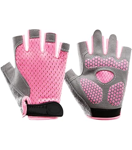 Gants Cyclisme Demi-Doigts Enfants - Antidérapants, Respirants - Pour 6-9 Ans - Confort Et Protection - 3