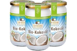 Dr. Goerg Premium Bio-Kokosöl, 3er Pack (3 x 1 l)