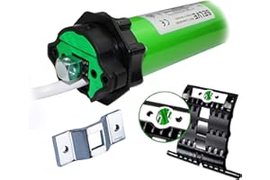 SMAROTECH - MADE IN GERMANY smarotech® Rollladen-Nachrüstset: Rohrmotor Selve SE Pro 2/20 inkl. Einbruchschutz durch patentierte SecuBlock, 4-Kant-Lager, Anschlusskabel und SW 60 Adapter. (SEL Plus 2/20 mit 3 St. SecuBlock)