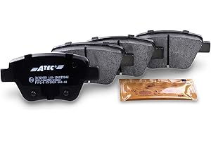 ‎ATEC GERMANY ATEC Germany Bremsbelagsatz Hinterachse, Bremsbeläge Bremsklötze hinten, 4 Stück