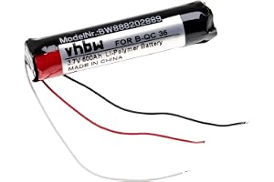vhbw Batteri Kompatibel med Bose QuietComfort 35 II | 35, 45 hörlurar, trådlösa hörlurar (600mAh, 3,7V, Li-polymer)