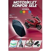 Motobros Honda Pcx &Ouml;zel ile uyumlu Kalıp Visco S&uuml;ngerli Ultra Konforlu Konfor Sele