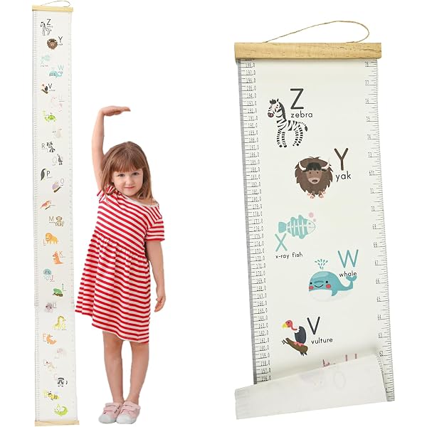 Toise Murale Enfant Licorne 190 Cm - Tableau De Croissance Avec Décoration Licorne Pour Chambre Bébé Et Enfant